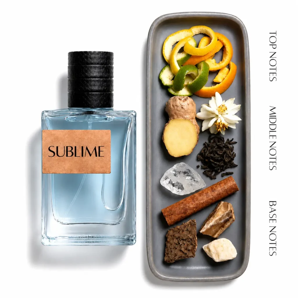 Tibaar Sublime is a fresh burst of aromatic citruses that provide an uplifting smell